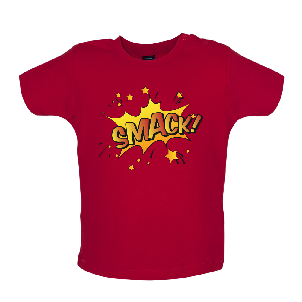 Smack! Word Art Baby T Shirt