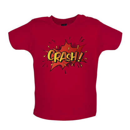 CRASH! Word Art Baby T Shirt