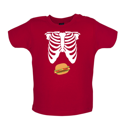 Burger Tummy Baby T Shirt