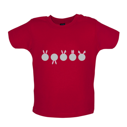 Five Bunnies Baby T Shirt