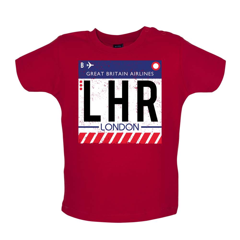 London Airport Baby T Shirt