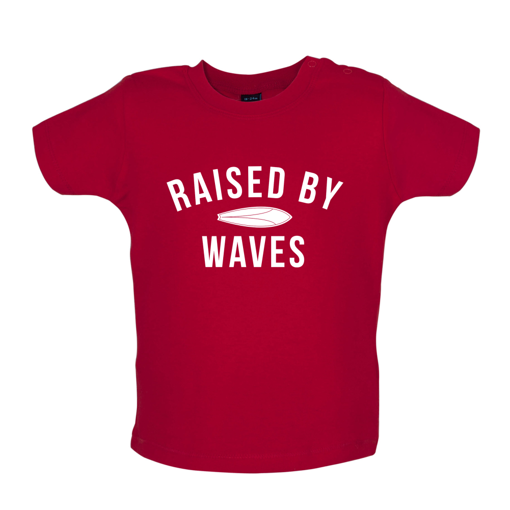 Raised By Waves Baby T Shirt