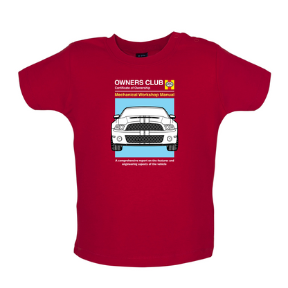 Car Owners Manual Mustang Mustang Baby T Shirt