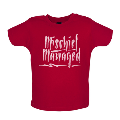 Mishchief Managed Baby T Shirt