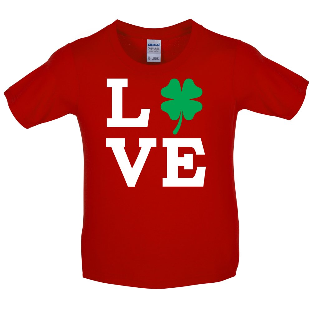 Clover Love Kids T Shirt