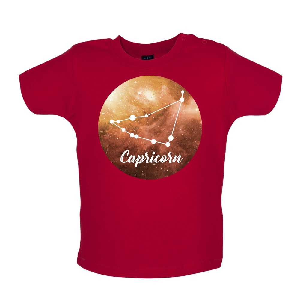 Capricorn Sign Baby T Shirt