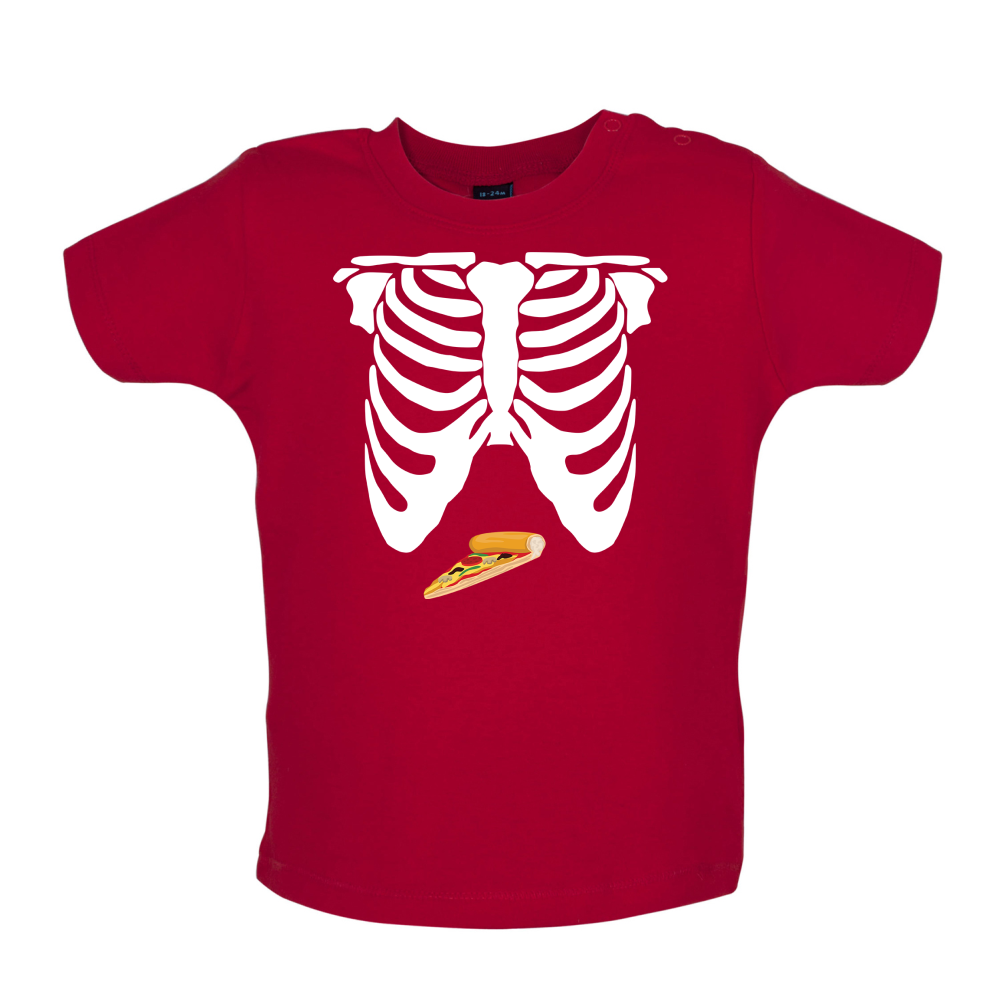 Pizza Tummy Baby T Shirt