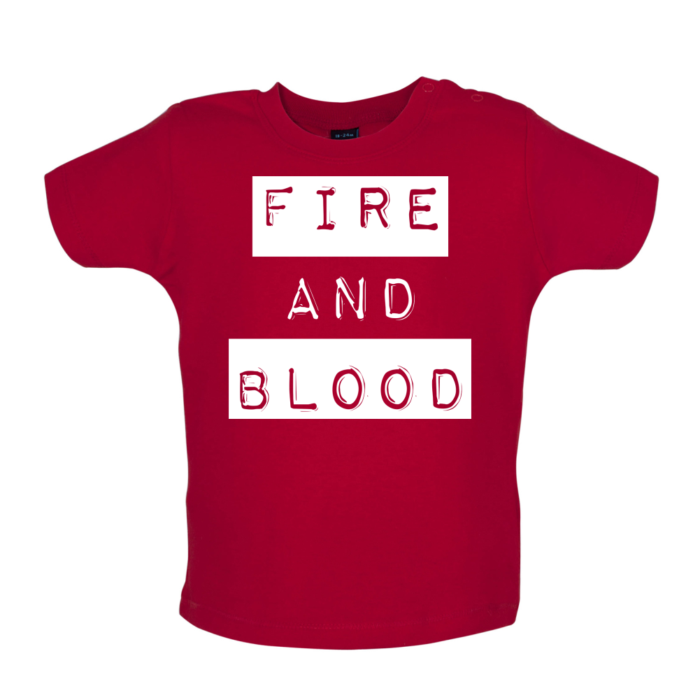GOT House Saying -Targaryen Baby T Shirt