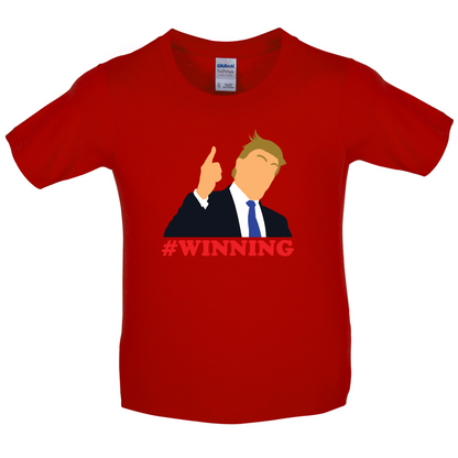 Donald Winning Kids T Shirt
