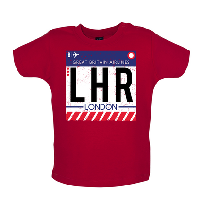 London Airport Baby T Shirt