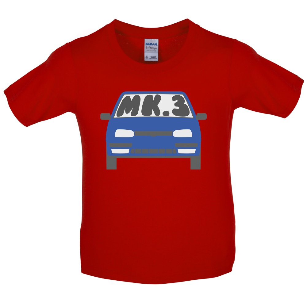 Golf MK3  - Bubble Kids T Shirt