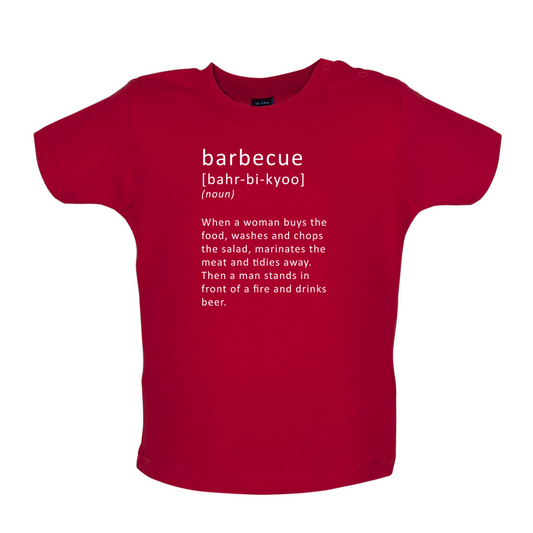Funny Definition Barbecue Baby T Shirt