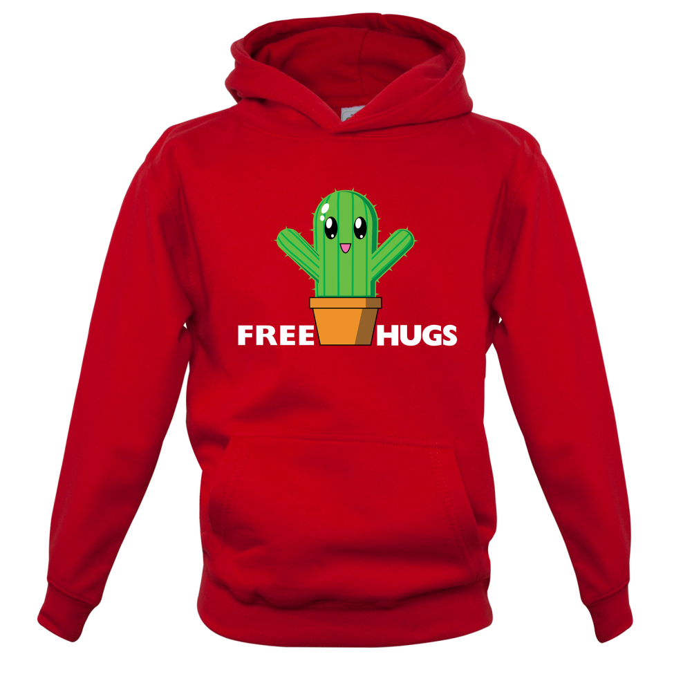 Free Cactus Hugs Kids T Shirt