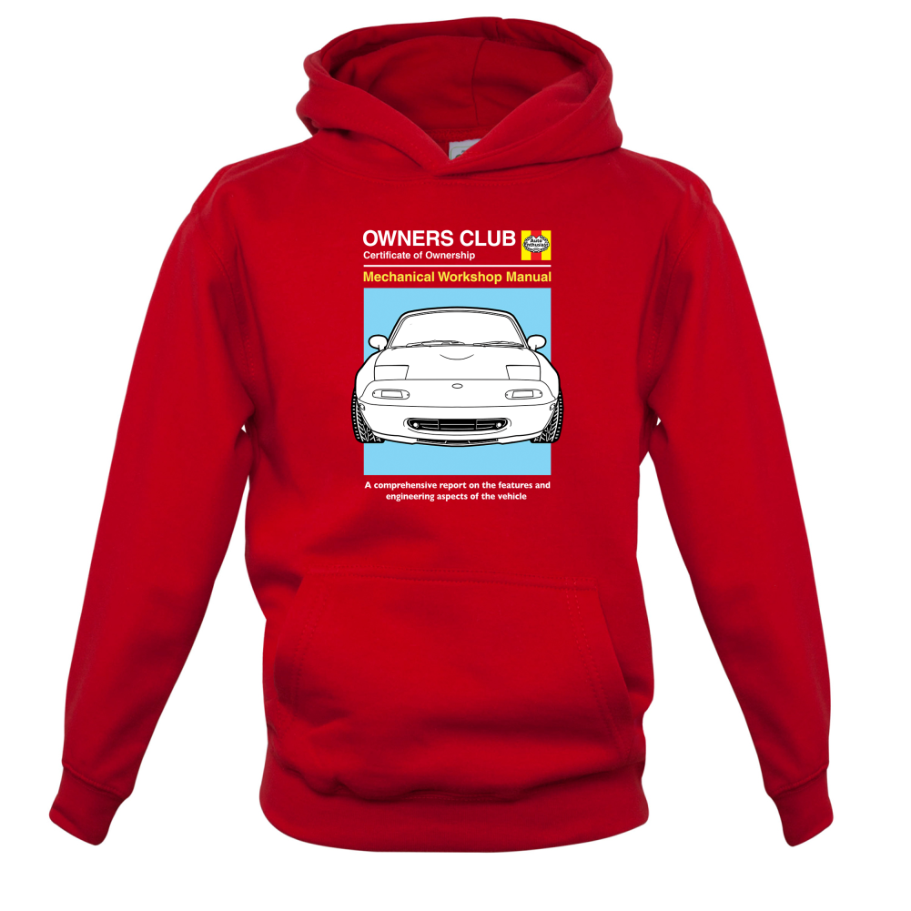 Car Owners Manual MX-5 Kids T Shirt