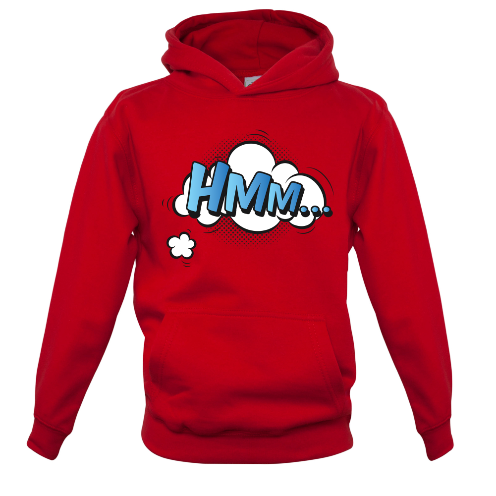 Hmm... Word Art Kids T Shirt