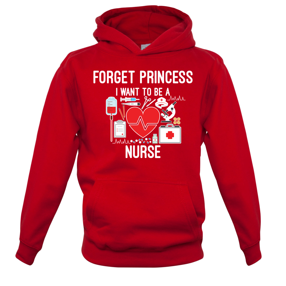 Forget Princess Nurse Kids T Shirt
