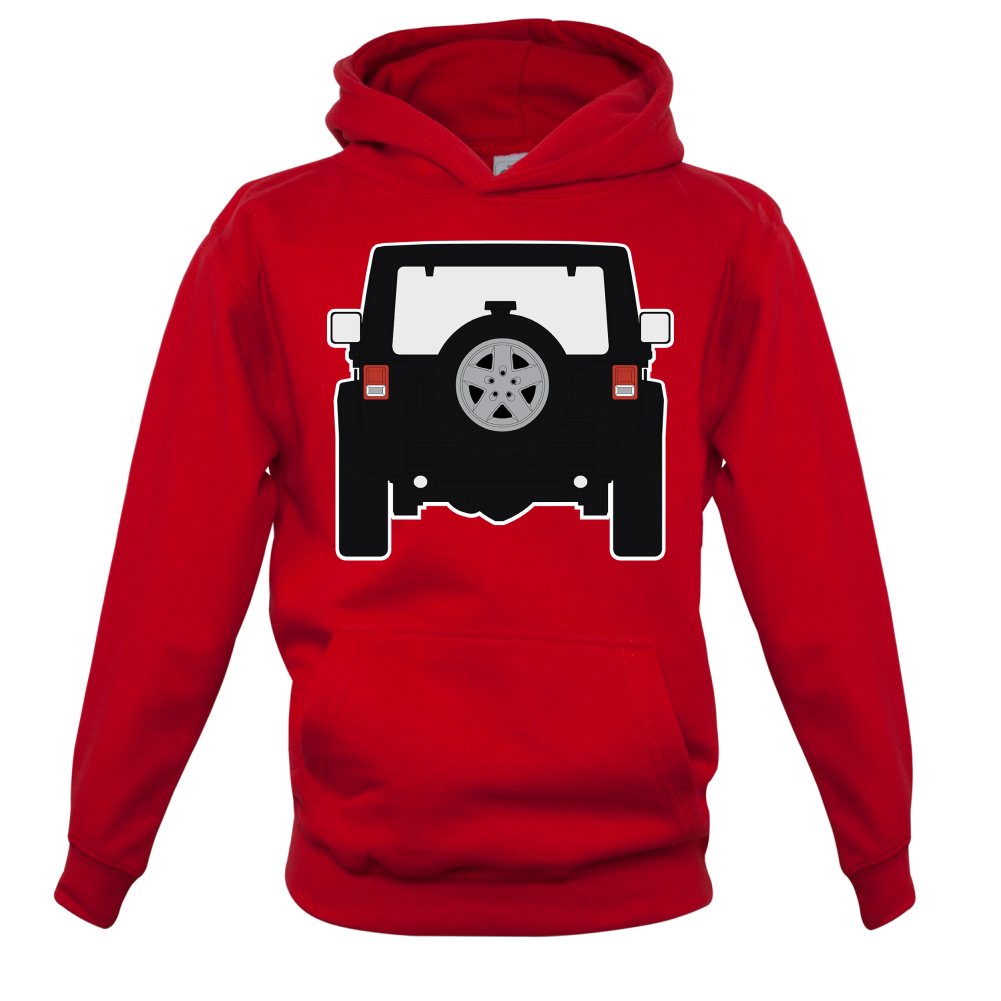 JW Black Rear Kids T Shirt