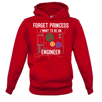 Forget Princess Engineer Kids T Shirt