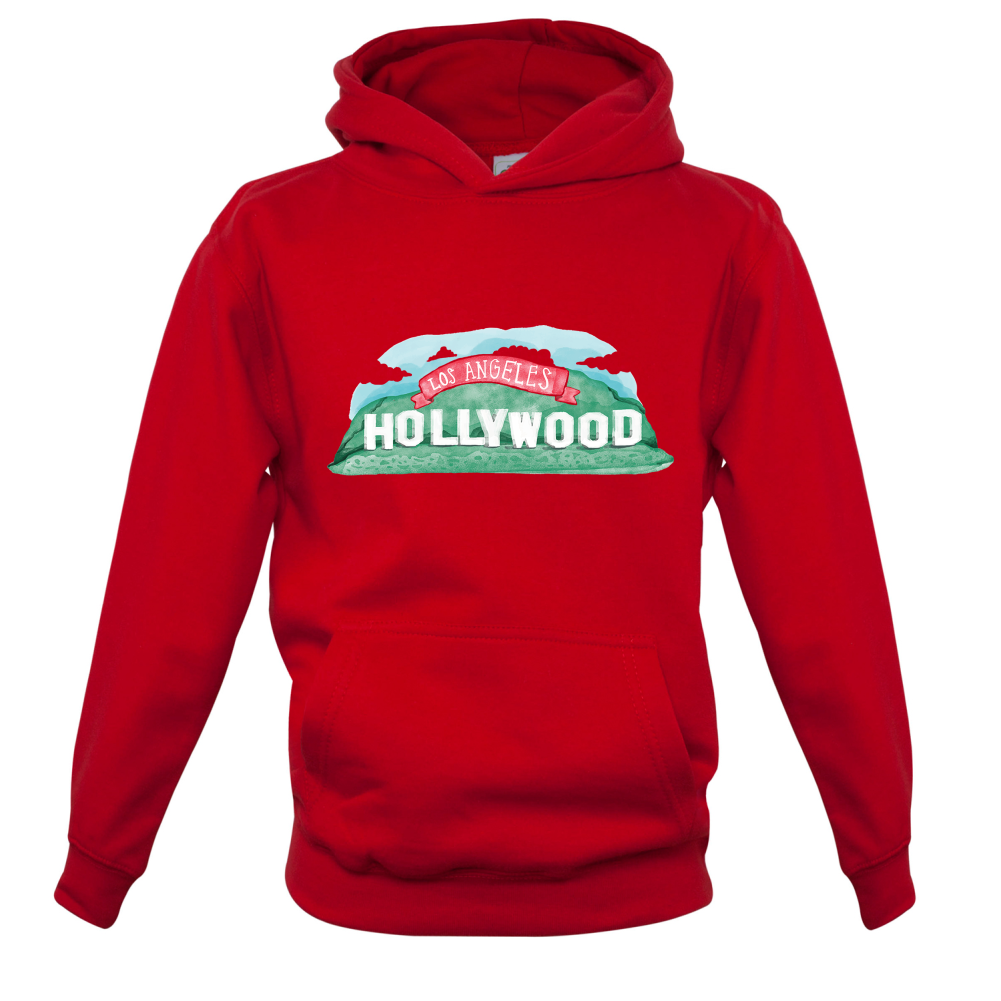 Hollywood Sign Kids T Shirt