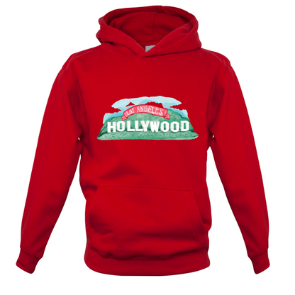 Hollywood Sign Kids T Shirt