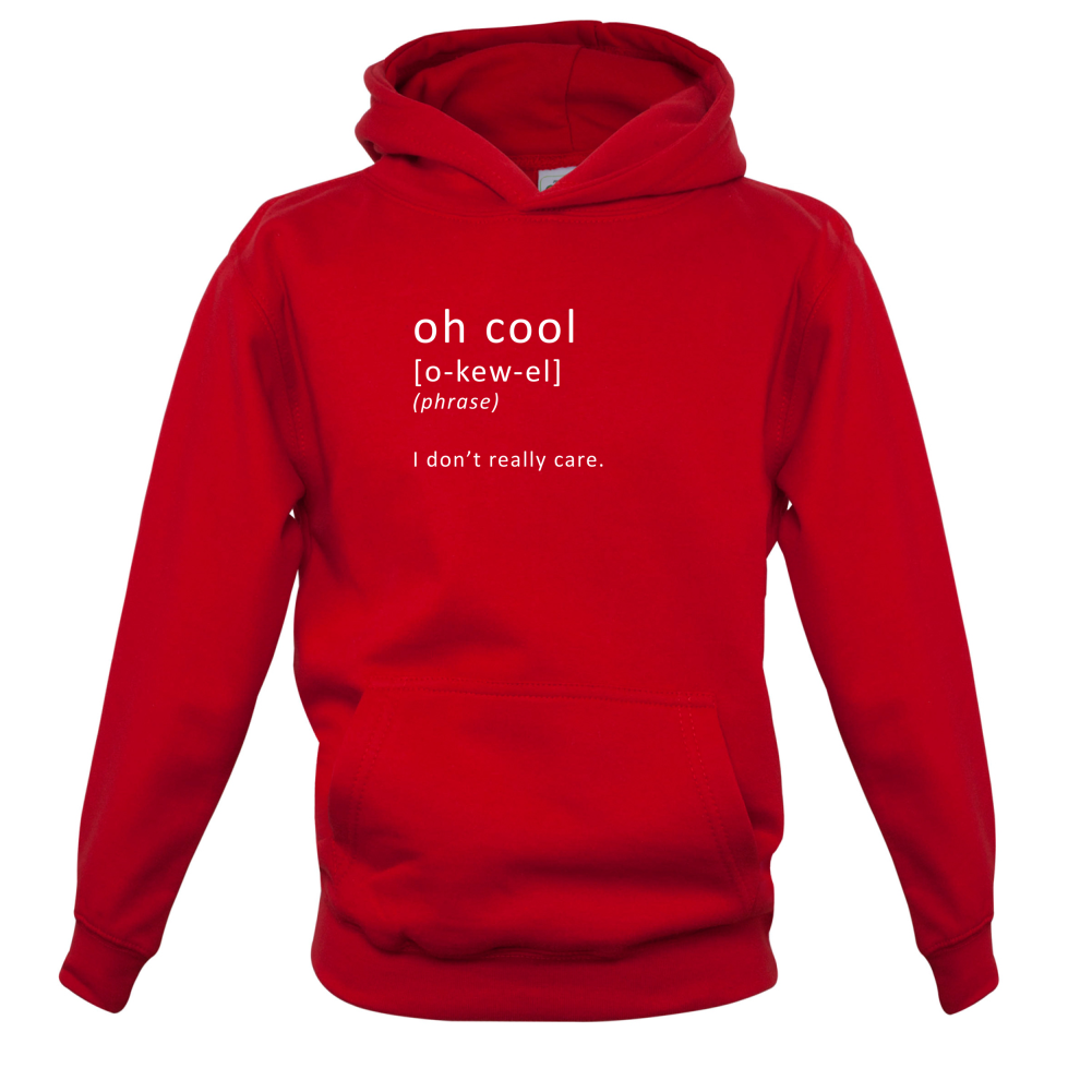 Funny Definition Oh Cool Kids T Shirt