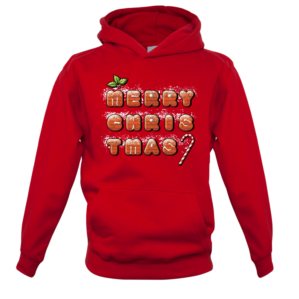 Merry Christmas Biscuits Kids T Shirt