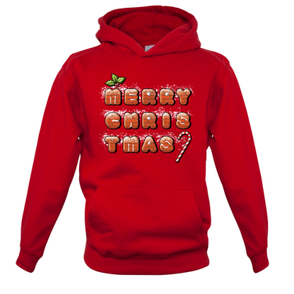 Merry Christmas Biscuits Kids T Shirt