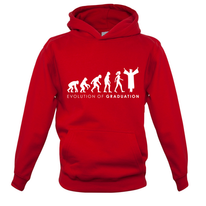 Evolution Of Woman Graduation Kids T Shirt