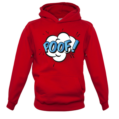 Poof! Word Art Kids T Shirt