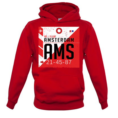 Amsterdam Airport  Kids T Shirt
