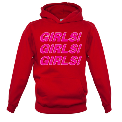Girls Girls Girls Kids T Shirt