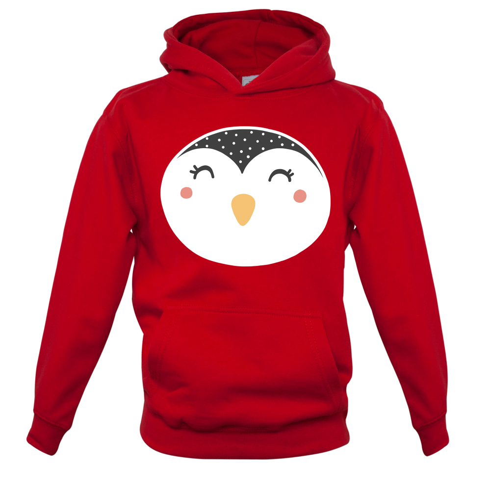Smiley Face Penguin Kids T Shirt