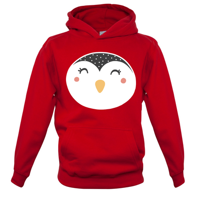 Smiley Face Penguin Kids T Shirt