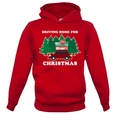 Driving Home For Christmas Kids T Shirt
