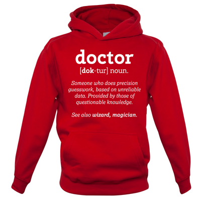 Definition Doctor Kids T Shirt