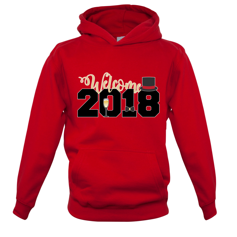 Welcome 2018 Kids T Shirt