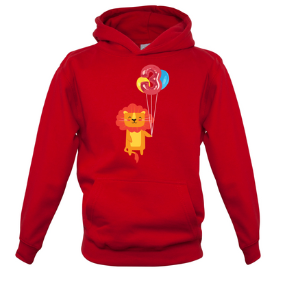 3rd Birthday Lion Kids T Shirt