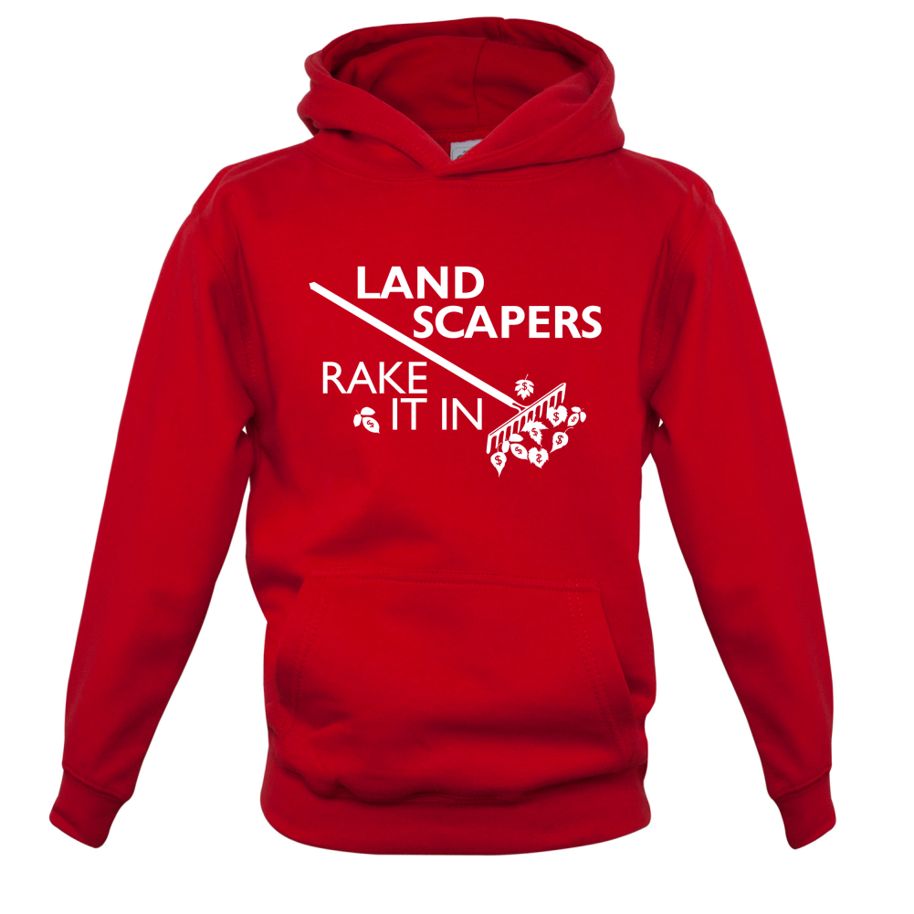 Landscapers Rake It In Kids T Shirt