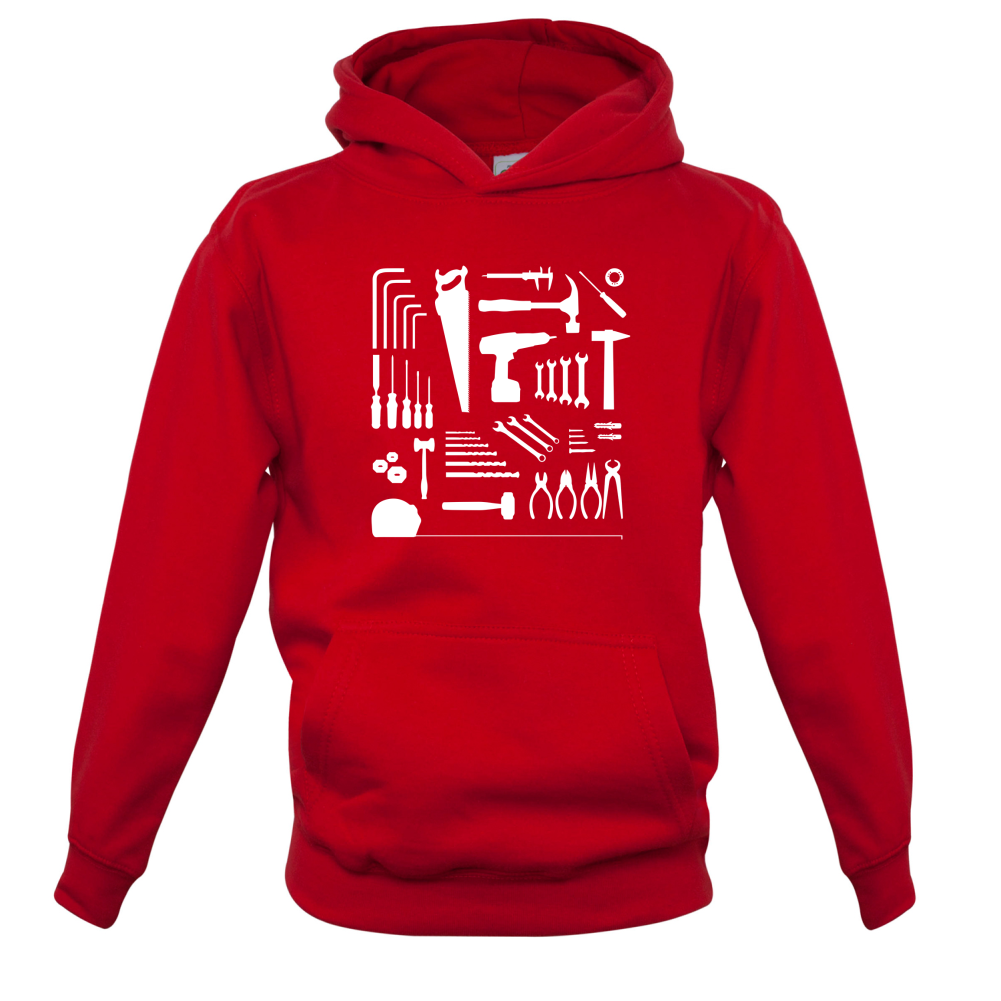 Tools Collage Kids T Shirt