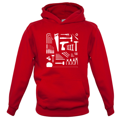 Tools Collage Kids T Shirt