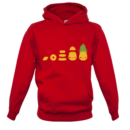 Evolution Of Pineapple Kids T Shirt