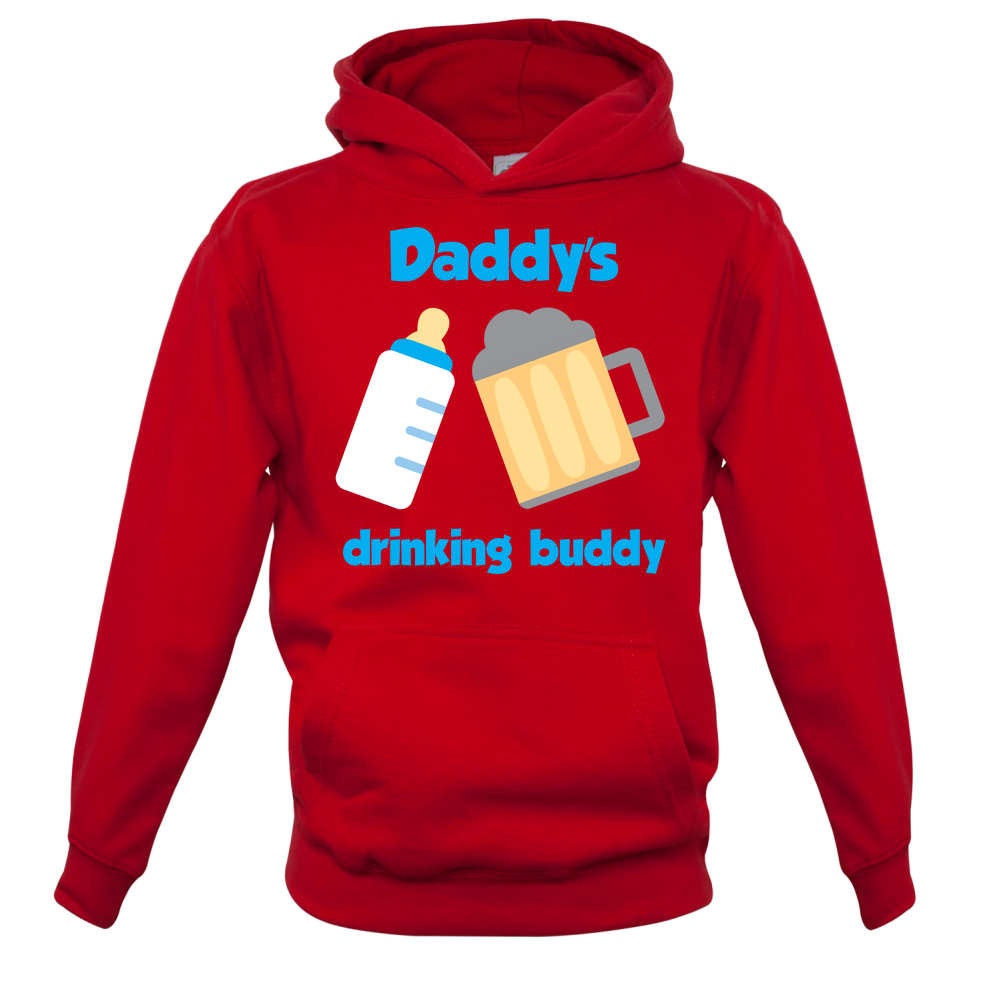 Daddy's Drinking Buddy Kids T Shirt