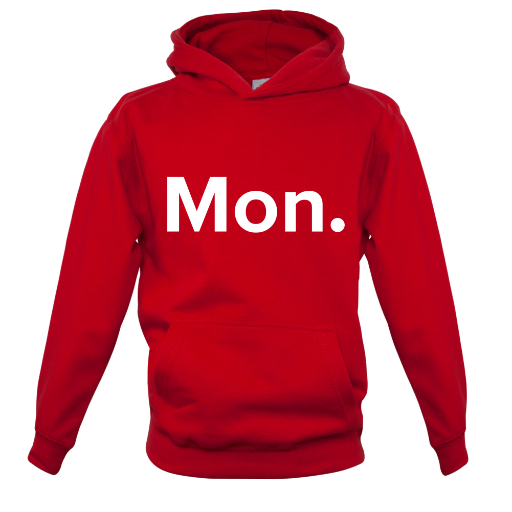 Weekday - Mon Kids T Shirt