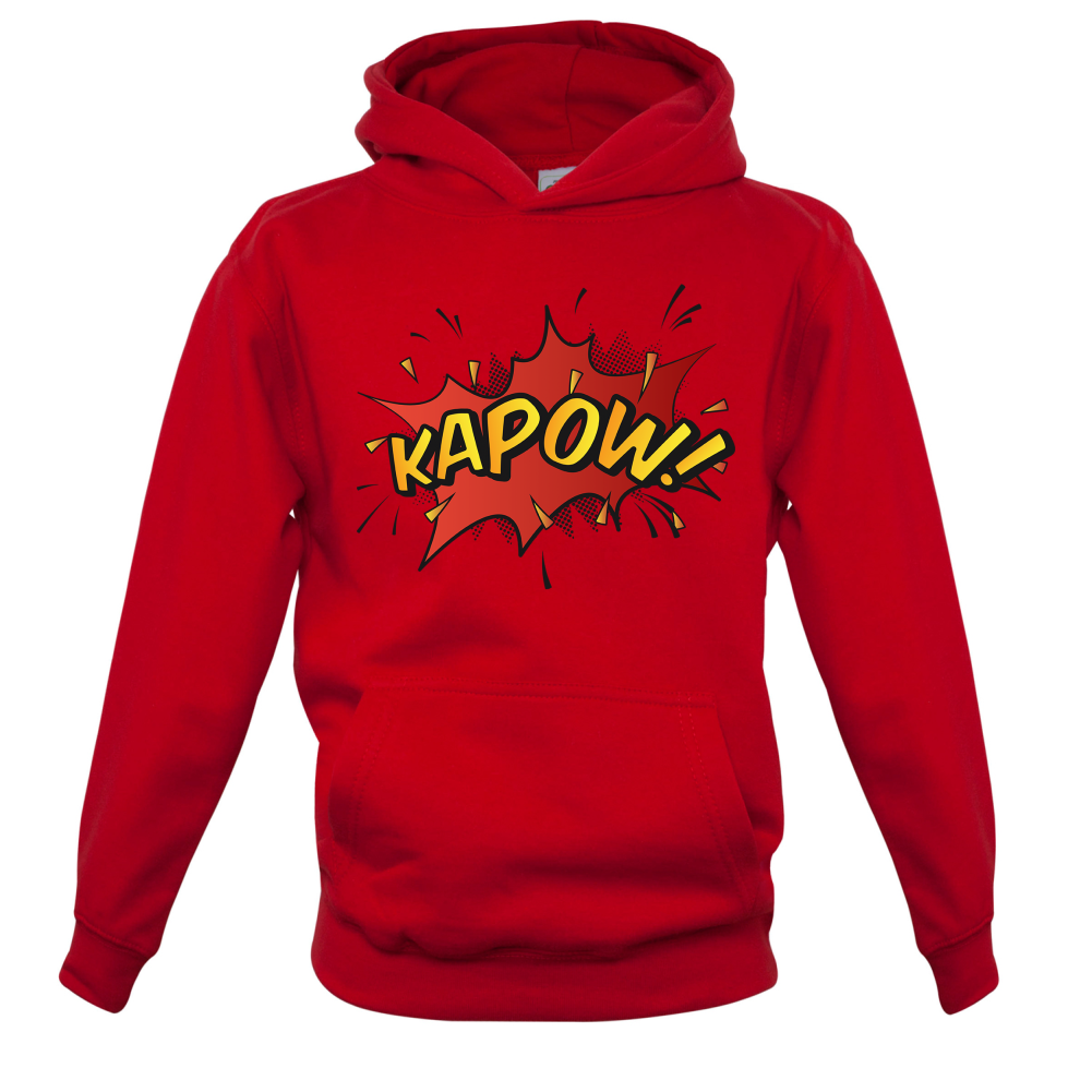 Kapow! Word Art Kids T Shirt