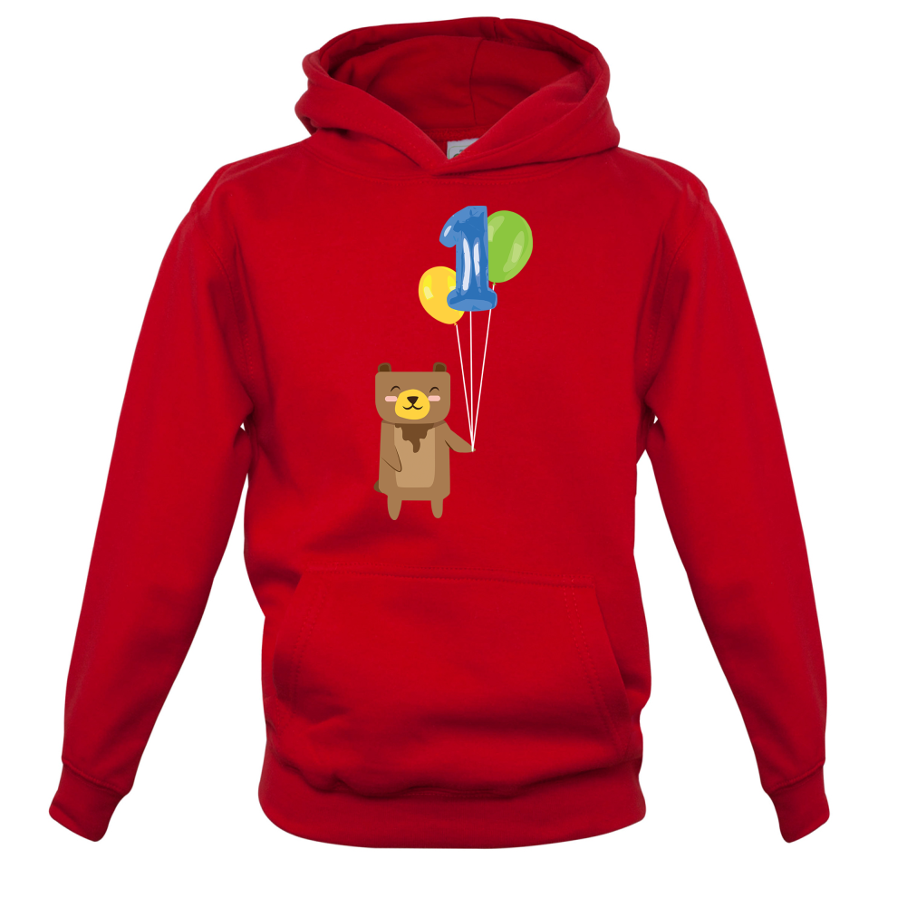 1st Birthday Bear Kids T Shirt