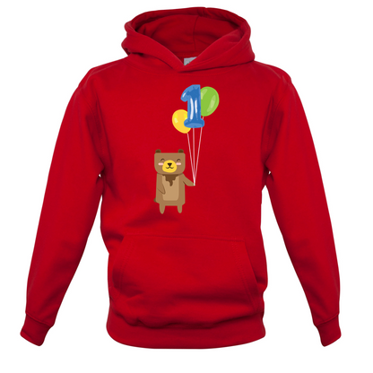 1st Birthday Bear Kids T Shirt