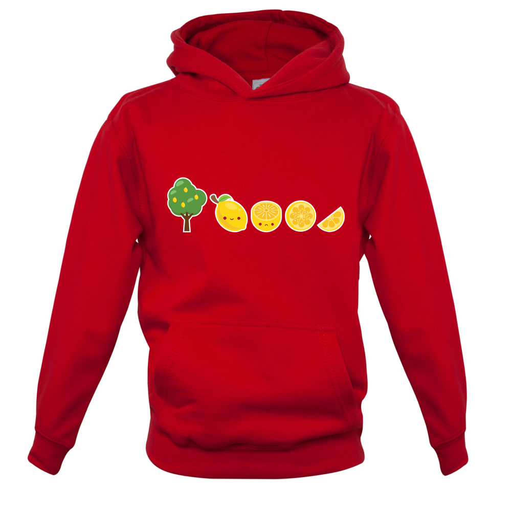 Evolution Of Lemon Kids T Shirt