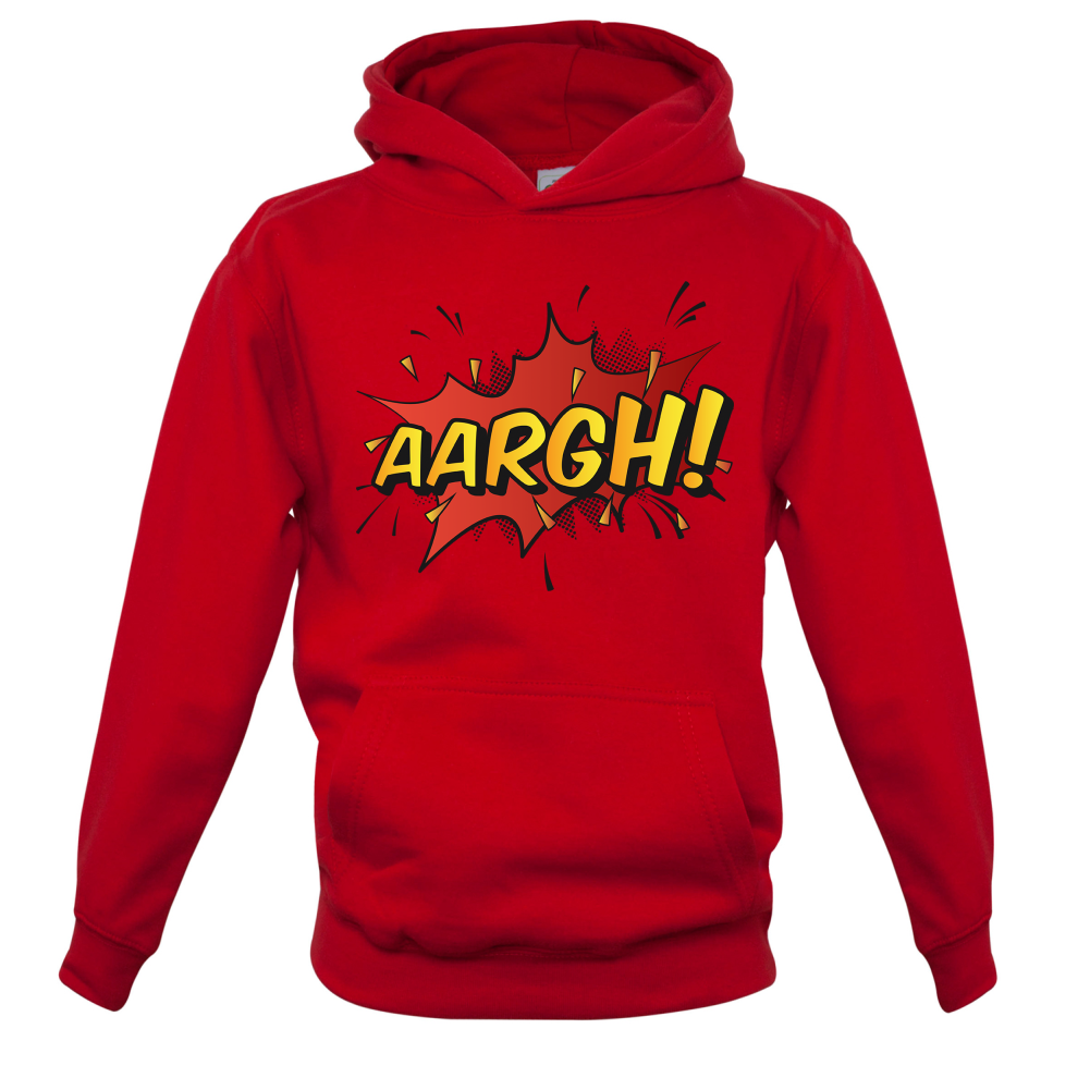 AARGH Word Art Kids T Shirt