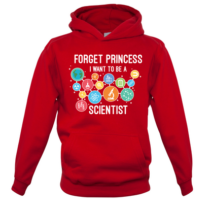 Forget Princess Scientist Kids T Shirt