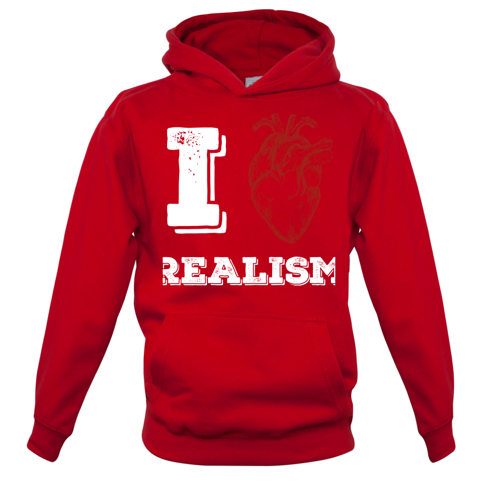I Heart Realism Kids T Shirt
